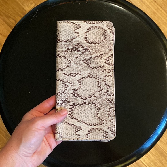 snakeskin pattern clutch/wallet - Picture 1 of 4